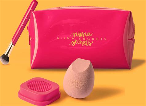 Kit Eudora Niina Secrets Acessórios de Maquiagem Beleza na Web