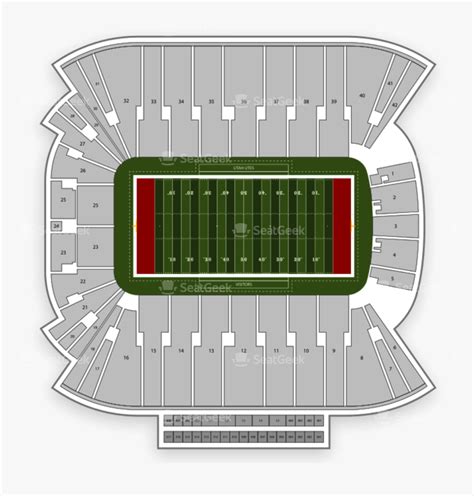 Oklahoma Memorial Stadium Seating Chart Rows Elcho Table