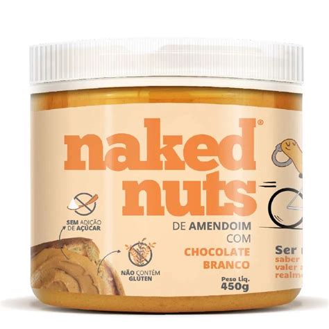 Pasta De Amendoim Chocolate Branco 450g Naked Nuts UniNatural