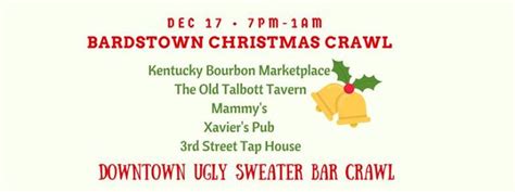 Bardstown Christmas Crawl Ugly Sweater Get-Together, Louisville KY - Dec 17, 2016 - 7:00 PM