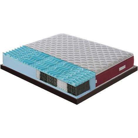 Taschenfedermatratze 800 Federn Mit Memory Foam 20 Cm Hoch