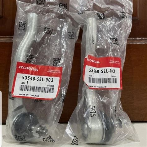 For Honda Tie Rod End SET NEW GENUINE 53560 SEL 003 53540 SEL 003 EBay