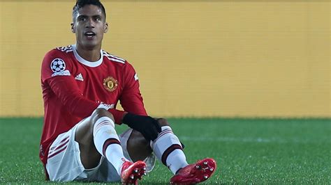 Manchester United Blow As Raphael Varane Is Ruled Out For Up To A Month