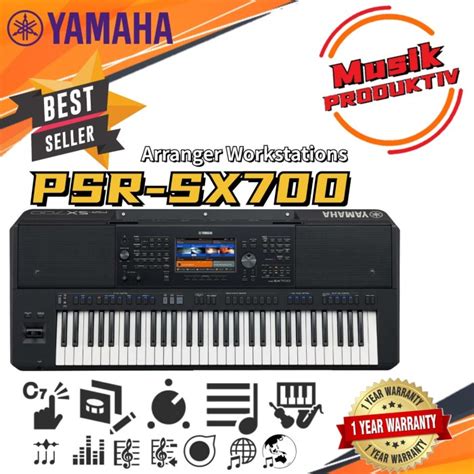 Jual Yamaha Keyboard Psr Sx700 Psr Sx700 Original Garansi Ymid