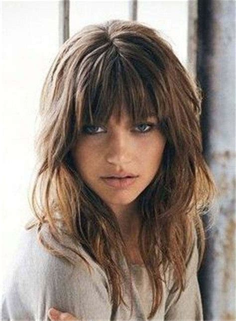 20 Inspirations Long Wavy Chopped Hairstyles