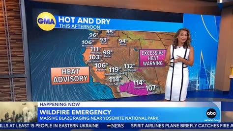 Ginger Zee Has The Latest Forecast In The Fire Zone As Millions More