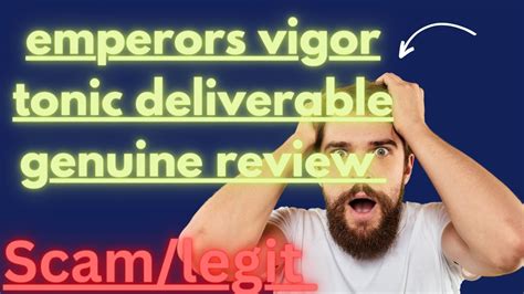 Emperors Vigor Tonic Deliverable Genuine Review Don T Buy This Product