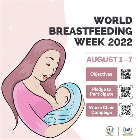 World Breastfeeding Week Poster Atelier Yuwa Ciao Jp