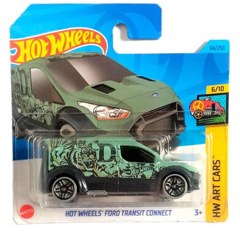 Hot Wheels Машинка базовой коллекции HOT WHEELS FORD TRANSIT CONNECT 5785 HKK18 купить на OZON