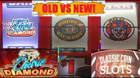 Nice New Electric Diamond Old School Dollar Coin Slots Triple Double Jackpot Slot Play 3