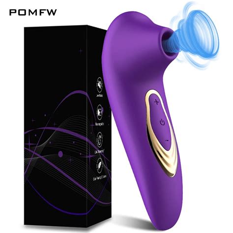 Powerful Clit Sucker Vacuum Vibrator Clitoris Sucking Nipple Sucking Tongue Vibrating Oral