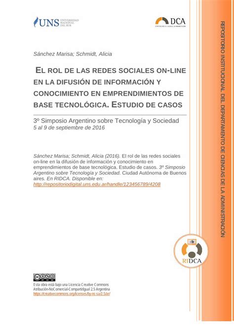 Pdf Administraci N Repositorio Instituc En La Difusi N De Informaci N