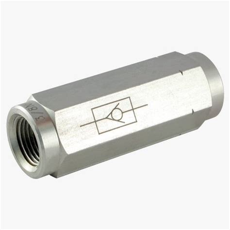 High Pressure Hydraulic Check Valve Color Silver At Best Price In