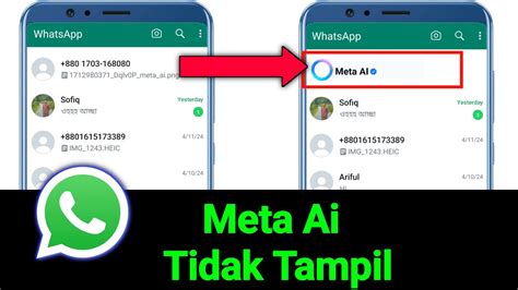 Meta Ai Tidak Muncul Di Whatsapp Cara Memperbaiki Meta Ai Whatsapp