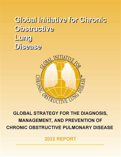 GOLD Main Report 2022 Front Cover Global Initiative For Chronic