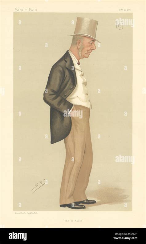 VANITY FAIR SPY CARTOON Sir Walter Barttelot One Of Those Sussex 1886