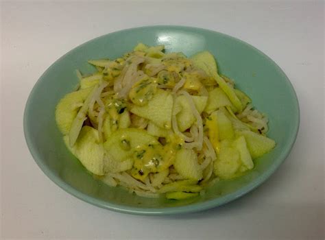 Ensalada de manzana y apio. - Cocina fácil de Karmen