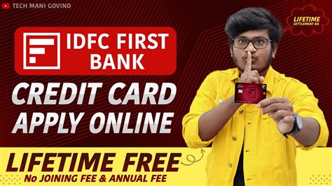 Idfc Bank Credit Card Apply Online 2023 Idfc First Bank Credit Card