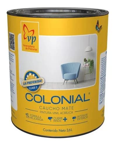 Pintura De Caucho Colonial Clase C Galón Salmón MercadoLibre