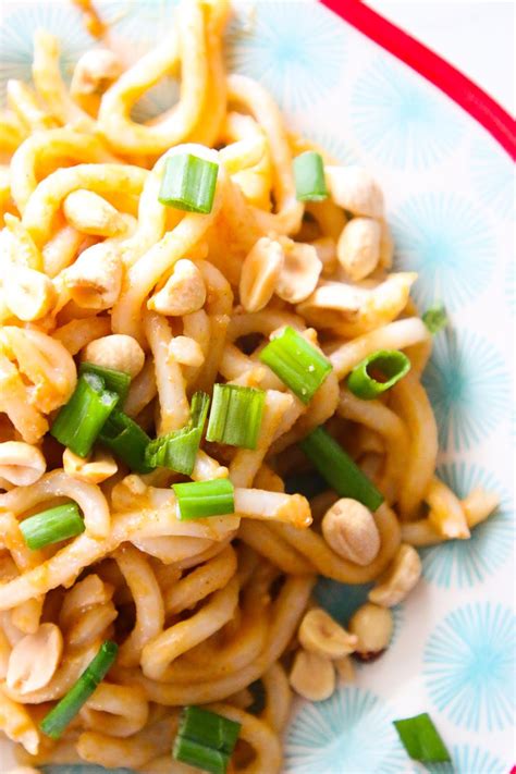 Easy Thai Peanut Noodles