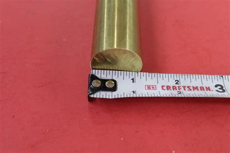 1 18 360 Brass Solid Round Rod 6 Long New Lathe Bar Stock H02 1125 Ebay