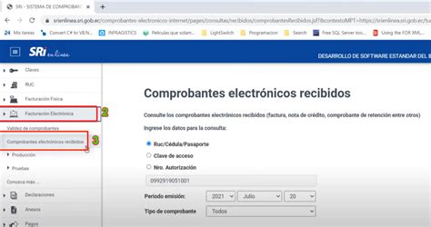 Importar Comprobantes Recibidos Desde El SRI Wiki PCGerente