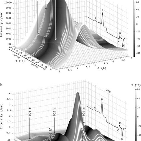 Wide WAX A And Small Angle SAX B X Ray Diffraction Patterns As