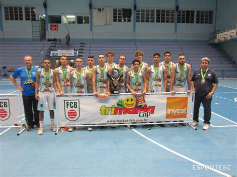 Estadual Sub De Basquete Masculino Termina T Tulo Do Joinville