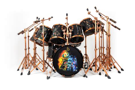 Introducing Nicko Mcbrain S The Future Past Tour Kit Drummer S Review