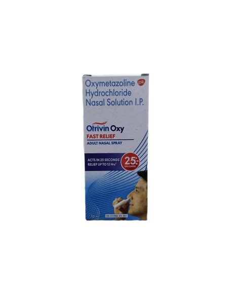 Otrivin Oxy Fast Relief Adult Nasal Spray Medical Help Desk