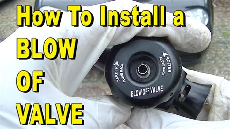 How To Install A Dump Valve Blow Off Valve Bov Youtube