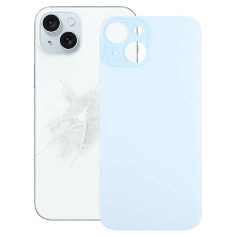 Easy Replacement Big Camera Hole Glass Back Battery Cover For Iphone