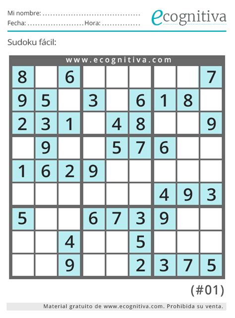 Sudoku Fácil Libro de Sudokus para Principiantes