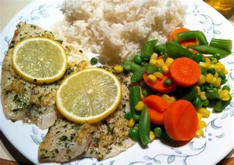 Recipe Of Speedy Lemon Garlic Tilapia