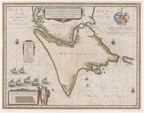 Map Of The Strait Of Magellan Free Public Domain Image Look And Learn