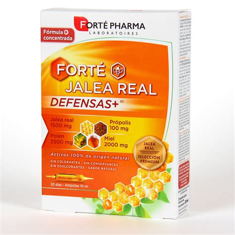 Forte Jalea Real Defensas 20 ampollas Farmacia Jiménez