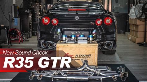 Nissan R35 Gtr Sound Test W Valvetronic Fi Exhaust Super Sport Ver X Utmost Downforce Garage