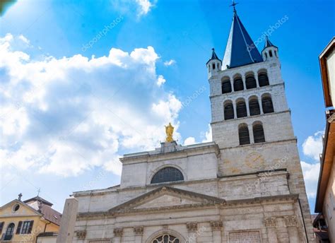 ANNECY Francia 7 De Septiembre De 2018 Vista Frontal De La Glise