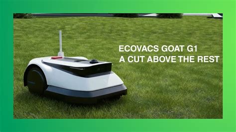 ECOVACS GOAT G1 ROBOT TONDEUSE INTELLIGENT YouTube