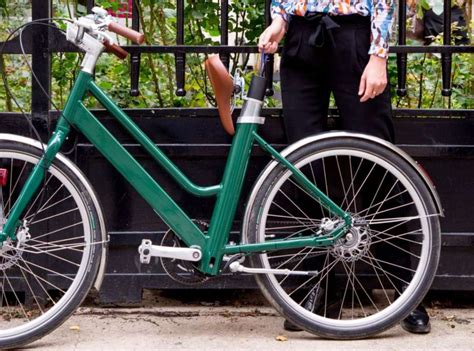 Voltaire un vélo électrique Made In France sobre et élégant