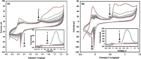 Cyclic Voltammogram During Electropolymerization Of Poly O Download Scientific Diagram