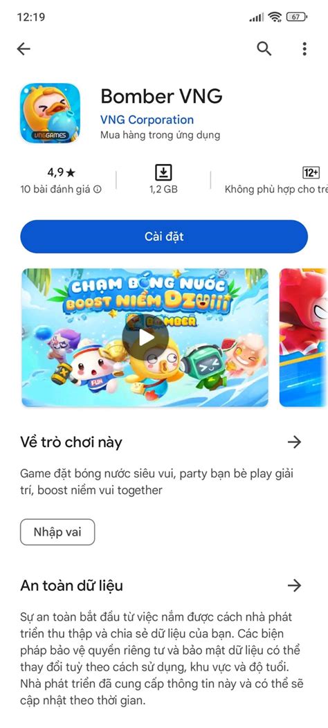 huong  tai bomber vng sieu nhanh cho  dieu hanh android