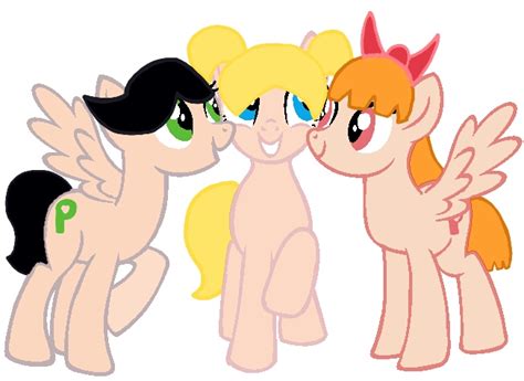 The Powerpuff Girls In My Little Pony By Mariajuliasanatana On Deviantart