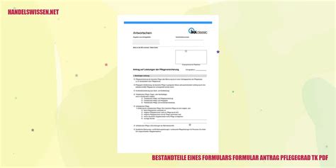 Formular Antrag Pflegegrad Tk Pdf Maximieren Sie Ihre Effizienz Mit