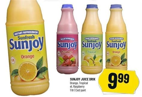 Sunjoy Juice Drik 1L tilbud hos Løvbjerg