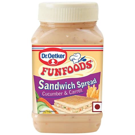 Fun Foods Cucumber Carrot Sandwich Spread G Frivery In