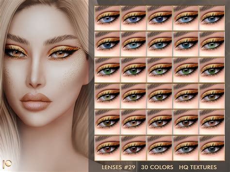 Julhaos Cosmetics Patreon Lenses 29 The Sims 4 Catalog