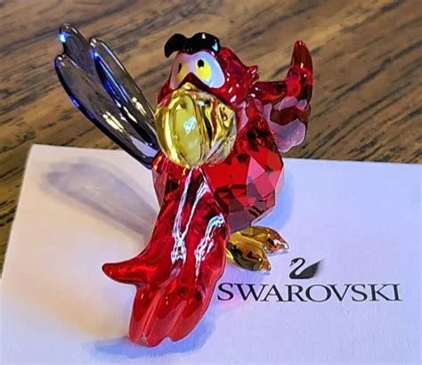 SWAROVSKI CRYSTAL 2022 Disney S Aladdin Iago The Parrot Figurine