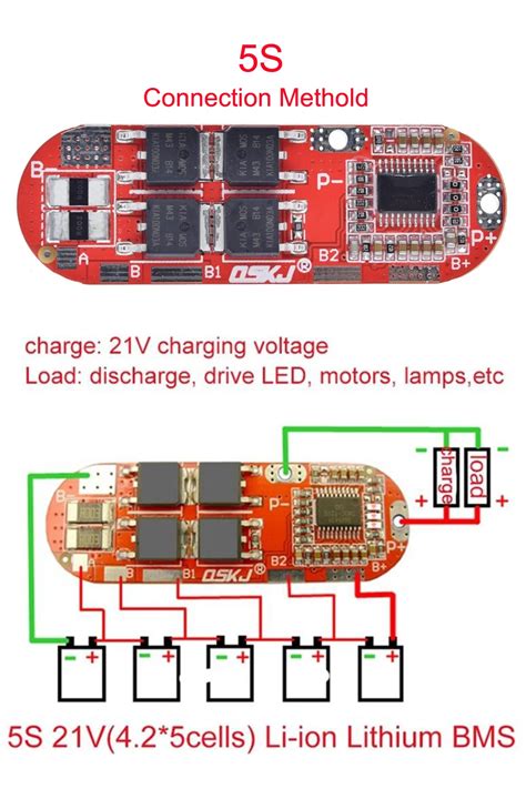 Bms M Dulo De Placa De Circuito De Protecci N De Bater A De Litio Lipo