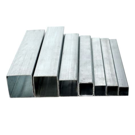 Q195 Low Carbon Steel Hot DIP Galvanized Coating Square Rectangular Tube Ms Gi Hollow Section
